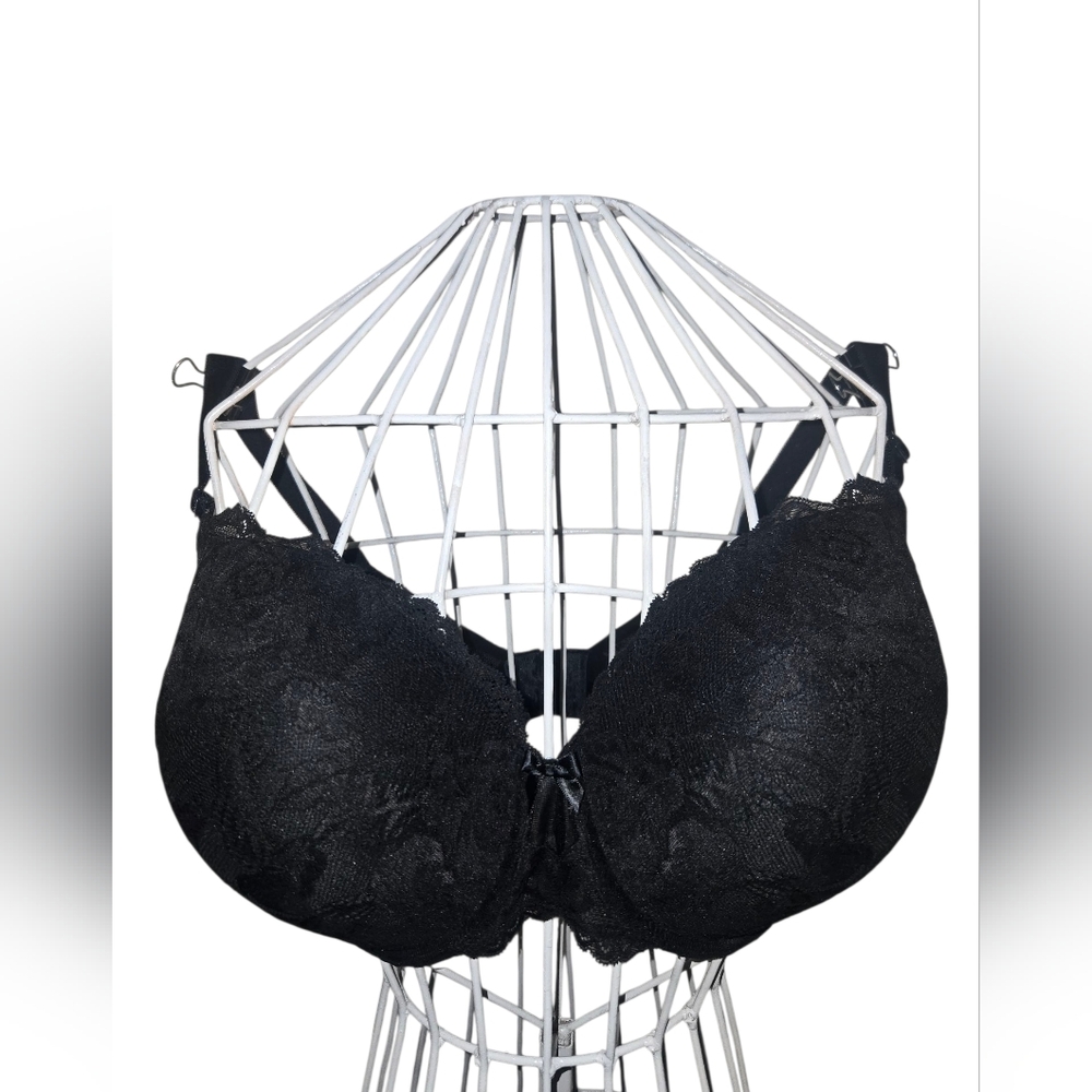Torrid, Size 46C, Elegant Black Lace Bra